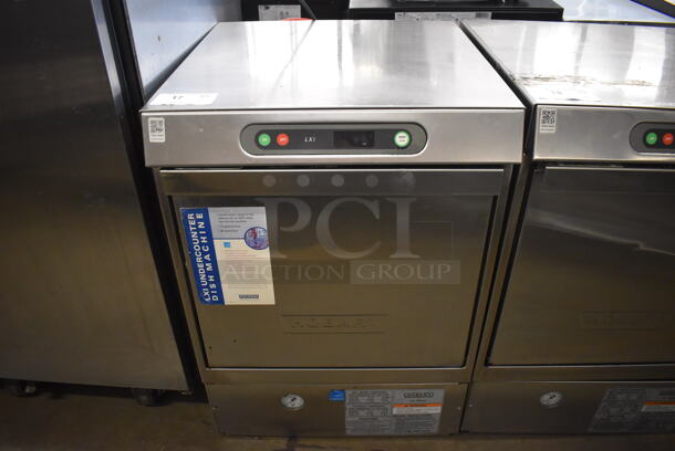 Hobart LXIH ENERGY STAR Stainless Steel Commercial Undercounter Dishwasher. 120/208-240 Volts, 1 Phase. 24x26x35