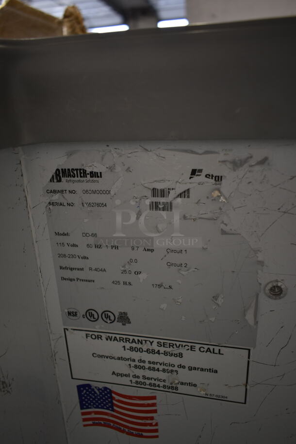 Master-Bilt DD-66 Metal Commercial Dipping Cabinet. 208-230 Volts, 1 Phase.  - Image 5 of 5