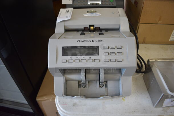Cummins Model 4020 Countertop Bill Counting Machine. 10x12x9. Tested and Working! - Image 1 of 5