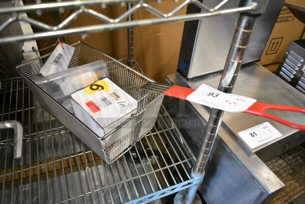 4 BRAND NEW SCRATCH AND DENT! Items Including HP3686701404 Berkel 01-404675-01158 Sharpening Assy, HP5908800936 Hobart 00-936547-00003 Probe And Switch Assy, HP7004108410 Vulcan 00-410841-00023 Valve,Combination,(Lp), HP3004992230 Vulcan 00-499223-00004 Basket, Twin Gr85. 4 Times Your Bid!  - Image 1 of 11