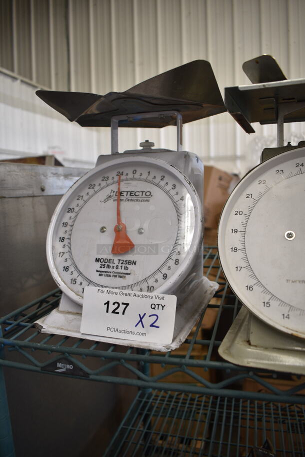 2 Metal Countertop Scale Including Detecto. 2 Times Your Bid! - Image 3 of 5