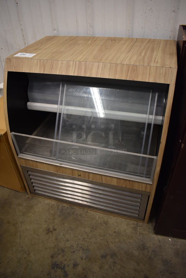 QBD WC3034 Metal Commercial Floor Style Open Grab N Go Merchandiser. 120 Volts, 1 Phase. 30x23x33. Tested and Powers On But Temps at 48 Degrees - Image 3 of 9
