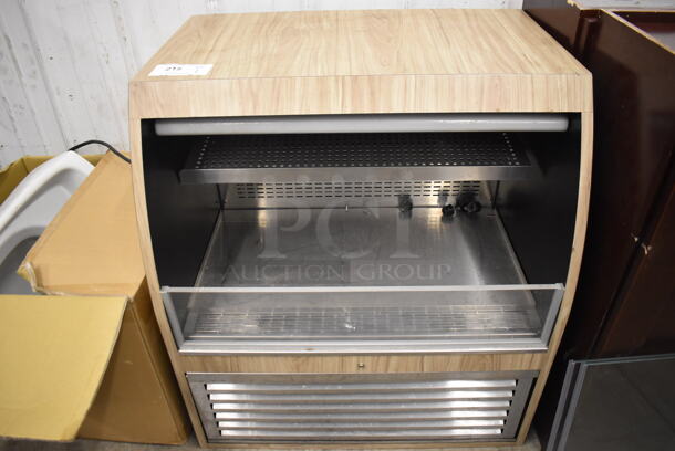 QBD WC3034 Metal Commercial Floor Style Open Grab N Go Merchandiser. 120 Volts, 1 Phase. 30x23x33. Tested and Powers On But Temps at 48 Degrees - Image 4 of 9