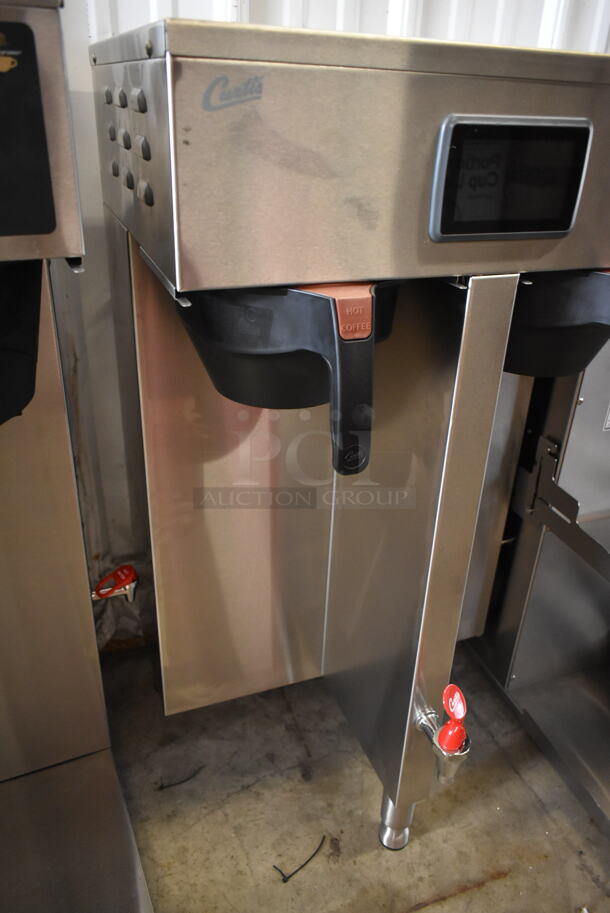 BRAND NEW SCRATCH AND DENT! Curtis G4TP2T10A3100 Stainless Steel Commercial Countertop Double Coffee Machine w/ Hot Water Dispenser and 2 Poly Brew Baskets. 220 Volts, 1 Phase. - Image 3 of 9