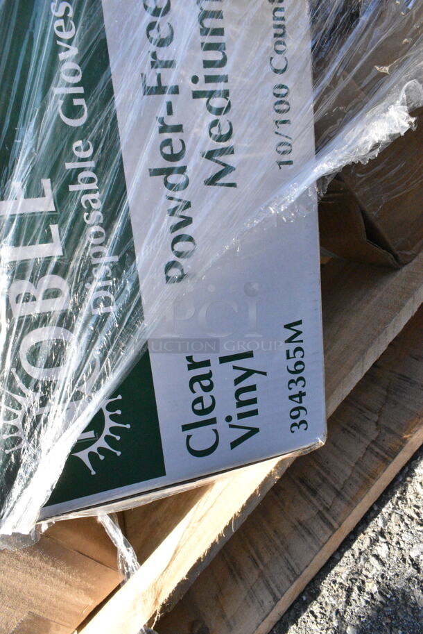 28 BRAND NEW Boxes Including 395RP10CPF EcoChoice No PFAS Added 10" Natural Bagasse Blend 3 Compartment Plate - 500/Case, 1501405NAT Choice 2 3/4" x 10" Kraft Disposable Silverware / Bakery / Churro Bag - 2000/Case, 433HLFHCAKE Choice 1/2 Size High Dome Sheet Cake Display Container with Clear Dome Lid - 25/Case, 966UPWIDEKFT OneUp by Choice Kraft 2-Ply Wide Interfold 6 1/2" x 8 1/2" Dispenser Napkin - 6000/Case, 395RP09W Choice Plates, 500LFLAT Choice 32 oz. Clear PET Plastic Flat Lid with No Straw Slot - 500/Case, 129MCR38B Choice 38 oz. Black Round Microwavable Heavy Weight Container with Lid - 150/Case, 394365M Noble Products Powder-Free Disposable Clear Vinyl Gloves for Foodservice - Medium - 1000/Case, 760PCC09 Choice 9 oz. Poly Paper Cold Cup - 2000/Case, 433CARRIER4 Choice Pulp Fiber 4 Cup Carrier - 300/Case, 500CC12 Choice Clear PET Customizable Plastic Cold Cup - 12 oz. - 1000/Case, 5012433M1 Lavex Li'l Herc 12-16 Gallon 1 Mil 24" x 33" Low Density Medium-Duty Clear Can Liner / Trash Bag - 250/Case, 130WHKSH Choice White Heavy Weight Wrapped Plastic Cutlery Pack - 500/Case, 500TO993C3 Choice 9" x 9" x 3" Microwaveable 3-Compartment Black / Clear Plastic Hinged Container - 100/Case. 28 Times Your Bid!  - Image 12 of 12