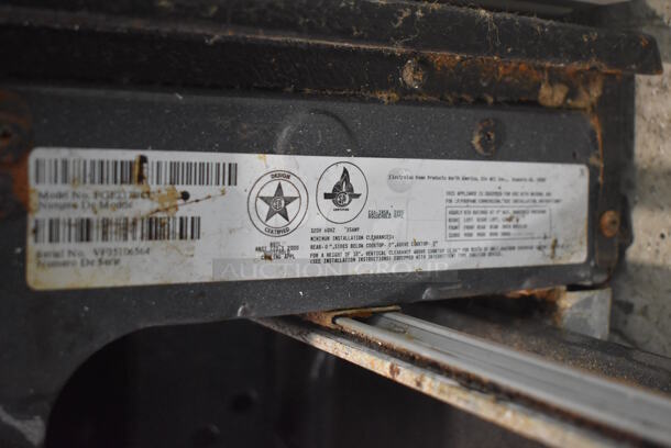 Frigidaire FGF337BCC Chrome Finish Natural Gas Powered 4 Burner Range w/ Oven. 30x26x47 - Image 8 of 9