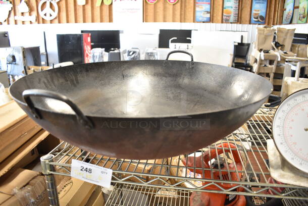 ALL ONE MONEY! Tier Lot of Various Items Including MyWeigh KD-8000 Scale, Ishida Scale, Wok, Stainless Steel Drop In Bins, and Metal Bowl.  - Image 3 of 12