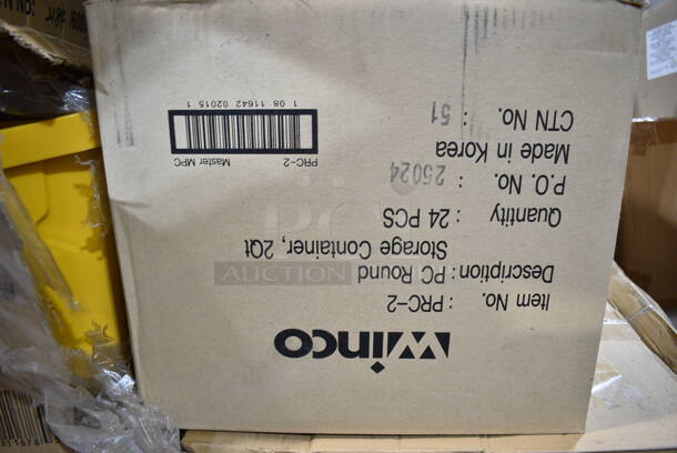 PALLET LOT of 20 BRAND NEW Items/Boxes Including 9 Winco Steamer Baskets, 3 Winco MPB-36R Mop Bucket, Winco C-RTC Cover. 20 Times Your Bid! - Image 11 of 12