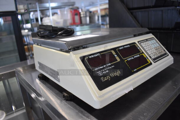 PC-100 Countertop Food Portioning Scale. 14x15x7. Tested and Working! - Image 4 of 5