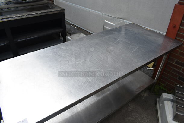 Stainless Steel Table w/ Under Shelf. - Image 2 of 4