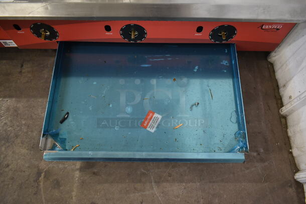 BRAND NEW SCRATCH AND DENT! 2021 Avantco 177CAG36TG Stainless Steel Commercial Countertop Natural Gas Powered Flat Top Griddle. 30,000 BTU. - Image 5 of 6