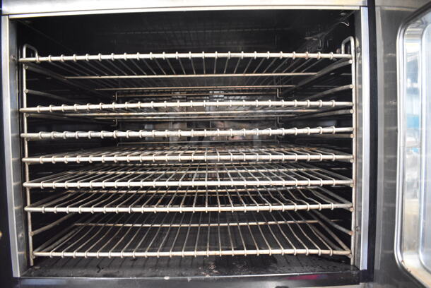 2 Montague Stainless Steel Commercial Natural Gas Powered Full Size Convection Oven w/ View Through Doors, Metal Oven Racks and Thermostatic Controls on Commercial Casters. 2 Times Your Bid! - Image 5 of 8