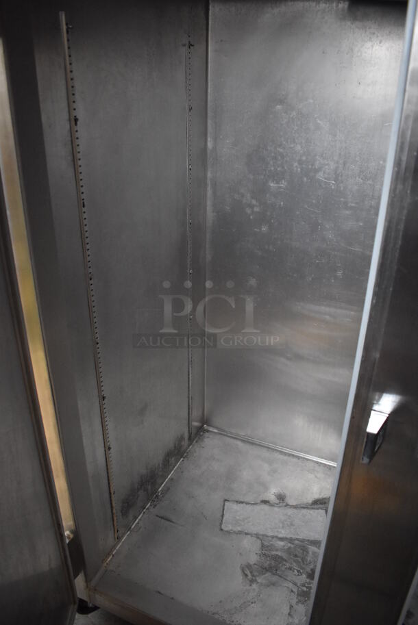 Continental 2FE Stainless Steel Commercial 2 Door Reach In Freezer on Commercial Casters. 115 Volts, 1 Phase. 54x36x82. Tested and Powers On But Temps at 24 Degrees - Image 5 of 7