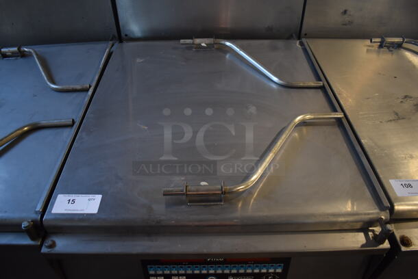 Pitco Frialator 24RUFMMS Stainless Steel Commercial Natural Gas Powered Donut Fryer. 72,000 BTU. 29x43x56 - Image 4 of 9