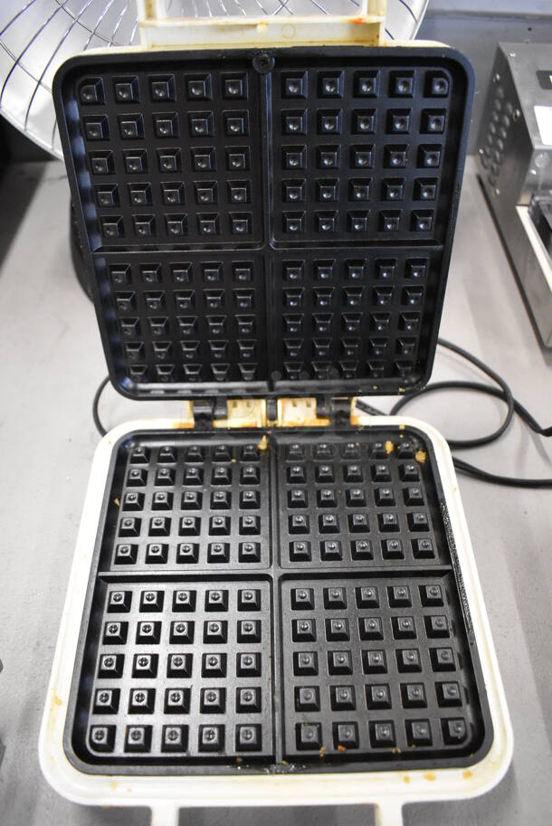 Toastmaster Metal Countertop Waffle Maker. 9x11.5x4 - Image 5 of 6