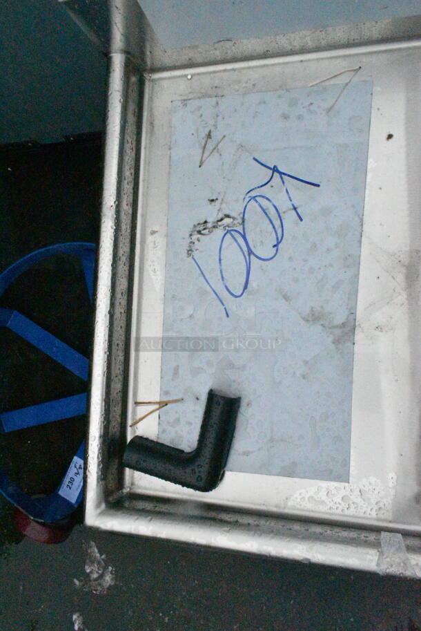 BRAND NEW SCRATCH AND DENT! Regency 600S22424218 Stainless Steel Commercial 2 Bay Sink w/ Dual Drain Boards. No Legs. Bays 24x24. Drain Boards 16.5x26 - Image 8 of 9