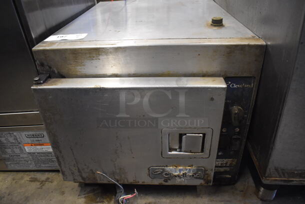 Cleveland SteamCraft Ultra 3 Stainless Steel Commercial Electric Powered Single Deck Steam Cabinet. 208 Volts, 3 Phase. 21x30x20 - Image 1 of 5