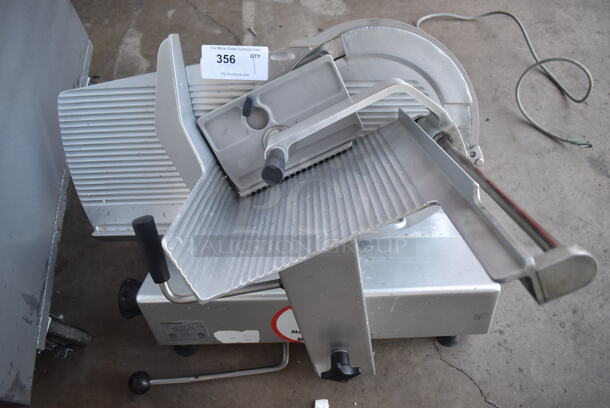 2012 Bizerba GSP H Stainless Steel Commercial Countertop Meat Slicer. 120 Volts, 1 Phase. 25x28x24. Cannot Test Due To Cut Power Cord - Image 1 of 8