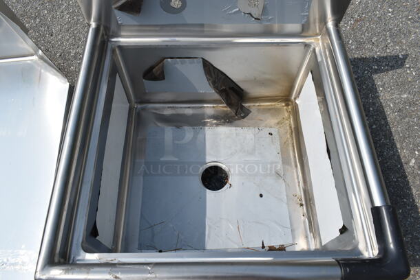 BRAND NEW SCRATCH AND DENT! Regency 600S12323 Stainless Steel Commercial Single Bay Sink. No Legs.  - Image 4 of 6
