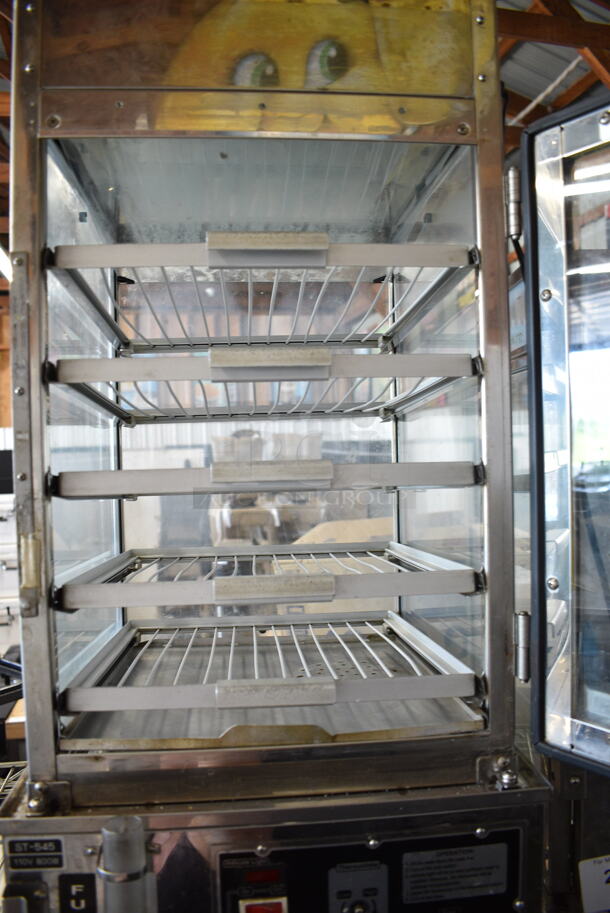 ST-545 Stainless Steel Commercial Countertop Heated Display Case Merchandiser. 110 Volts, 1 Phase. Tested and Powers On But Does Not Get Warm - Image 4 of 5