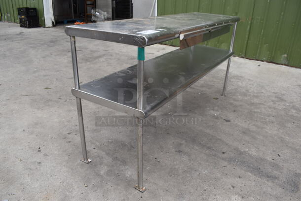 Stainless Steel Table w/ Under Shelf. - Image 2 of 4
