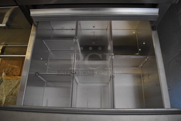 LIKE NEW! Sub-zero 648PROG Stainless Steel Commercial Cooler Freezer Combo Unit. 115/230 Volts, 1 Phase. Unit Has Only Been Used a Few Times! Tested and Does Not Power On - Image 8 of 12