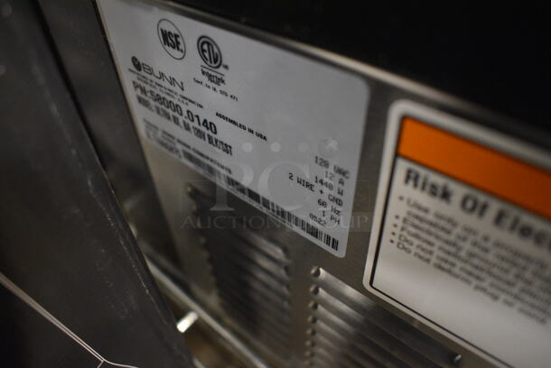 BRAND NEW! 2022 Bunn ULTRA NX Stainless Steel Commercial Countertop 2 Hopper Slushie Machine. 120 Volts, 1 Phase. 16x20x25. Tested and Working! - Image 6 of 9