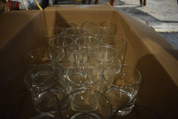 ALL ONE MONEY! Lot of 18 Various Beverage Glasses. Includes 3x3x3.25 - Image 3 of 3
