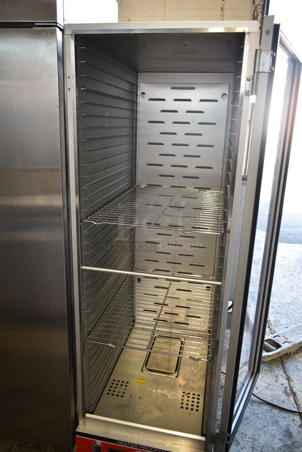 2019 Bevles HPC-6836 Metal Commercial Single Door Reach In Heated Holding Cabinet on Commercial Casters. 120 Volts, 1 Phase. Tested and Working! - Image 5 of 6