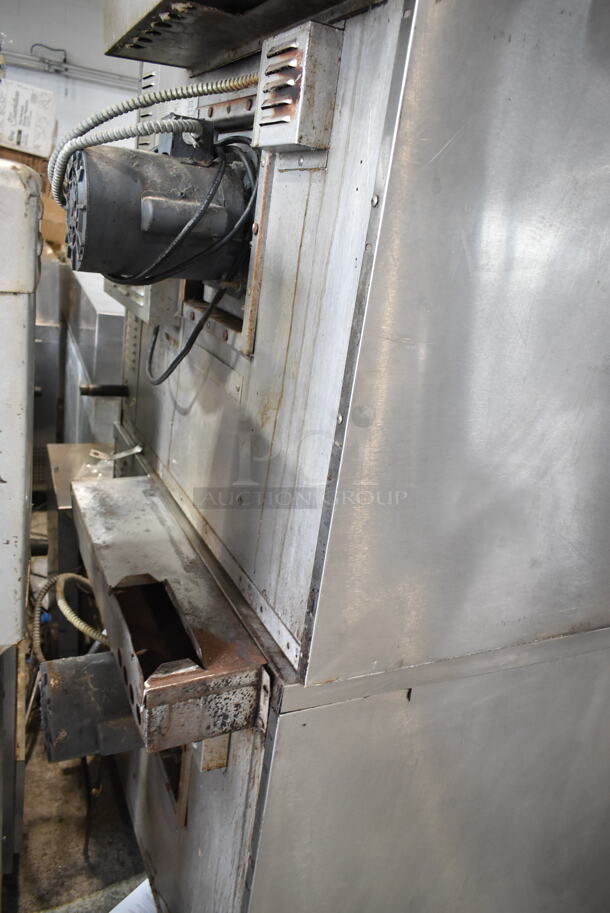 2 Garland SunFire Stainless Steel Commercial Natural Gas Powered Full Size Convection Ovens w/ View Through Doors, Metal Oven Racks and Thermostatic Controls on Commercial Casters. 2 Times Your Bid! - Image 7 of 11