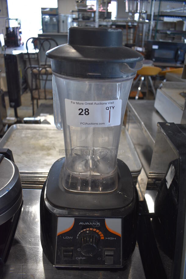 Avamix Model HS-7240 Metal Commercial Countertop Blender w/ Pitcher. 120 Volts, 1 Phase. 10x11x20. Tested and Working! - Image 1 of 5