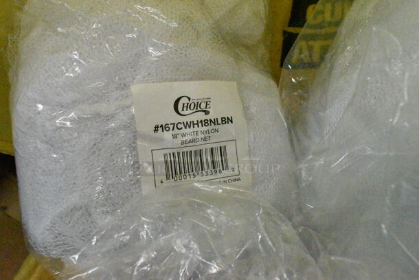 PALLET LOT of 20 BRAND NEW Boxes Including ECAL22SBPBLMAT Airpot with Lever Glass Lined, Choice 433NHT105 1/5 Large Size White "Thank You" Script Medium-Duty Plastic T-Shirt Bag - 500/Case, Choice 43302CUPC 2-Compartment Clear OPS Plastic Cupcake / Muffin Container, Brown Paper Bags, Choice 167CBR21NLHN Hair Nets, Wet Floor Pop Up Signs, Choice #16 Disher, DW 15430 Loaf Pans, Metal Baskets, Chef Master Grill Brush, LK Packaging BOR5280 Bun Pan Covers w/ Twist Ties - 80" x 52", Poly, Choice 12212105BX 12" x 10 3/4" Food Service Interfolded Pop-Up Foil Sheets - 500/Box. 20 Times Your Bid!  - Image 10 of 12