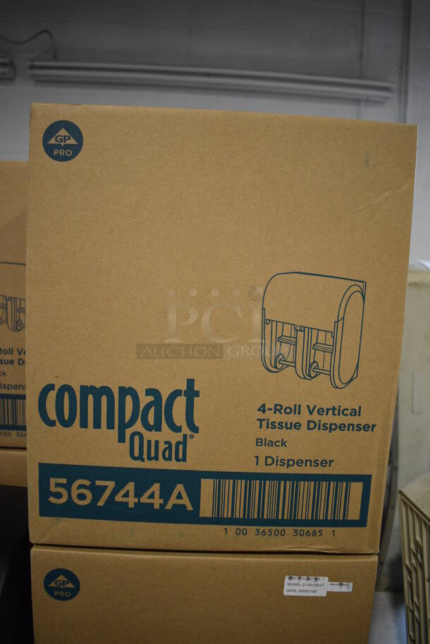 6 BRAND NEW IN BOX! Georgia Pacific Compact Poly Wall Mount Toilet Paper Dispenser. 11x8x14. 6 Times Your Bid! - Image 3 of 3