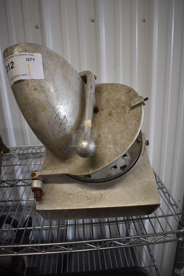 Metal Commercial Pelican Head w/ Grating Blade. 11x18x12