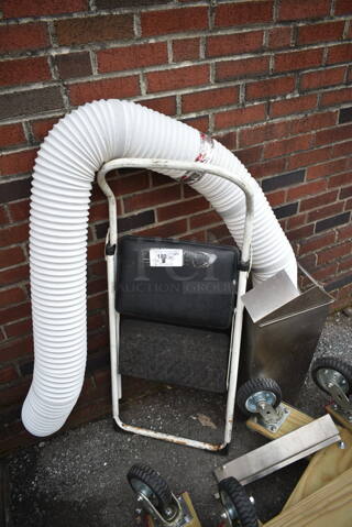 ALL ONE MONEY! Lot of 5 Various Items Including Stepladder, Vent Chute and Metal