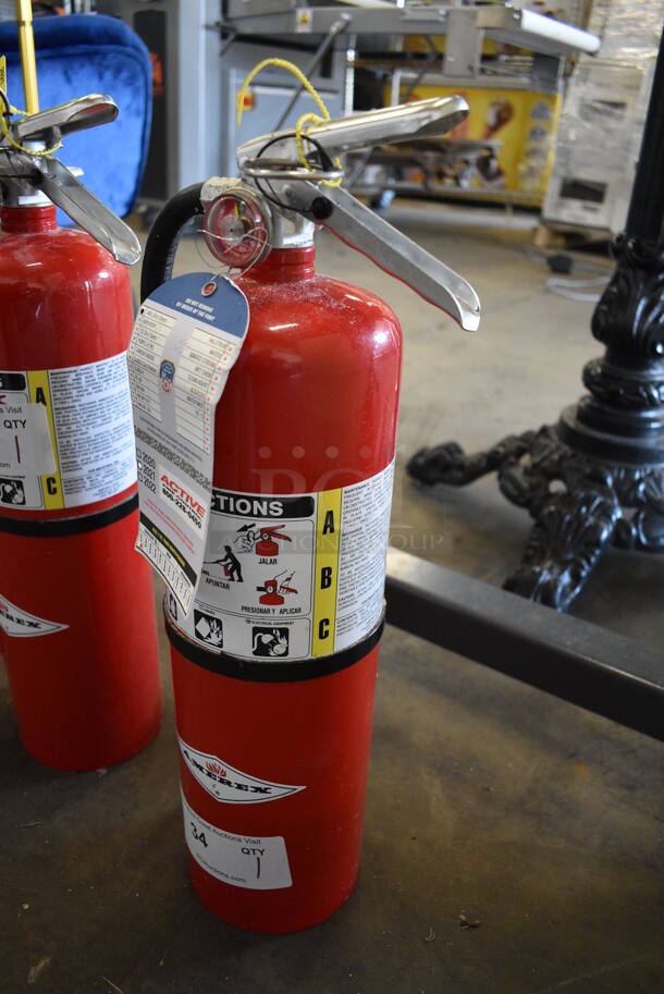 Amerex Dry Chemical Fire Extinguisher. 7x5x20 - Image 2 of 4