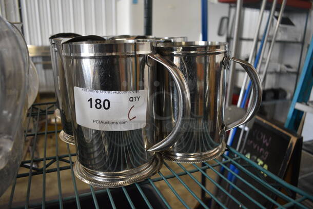6 Metal Pitchers. 9x5x7.5. 6 Times Your Bid! - Image 3 of 3
