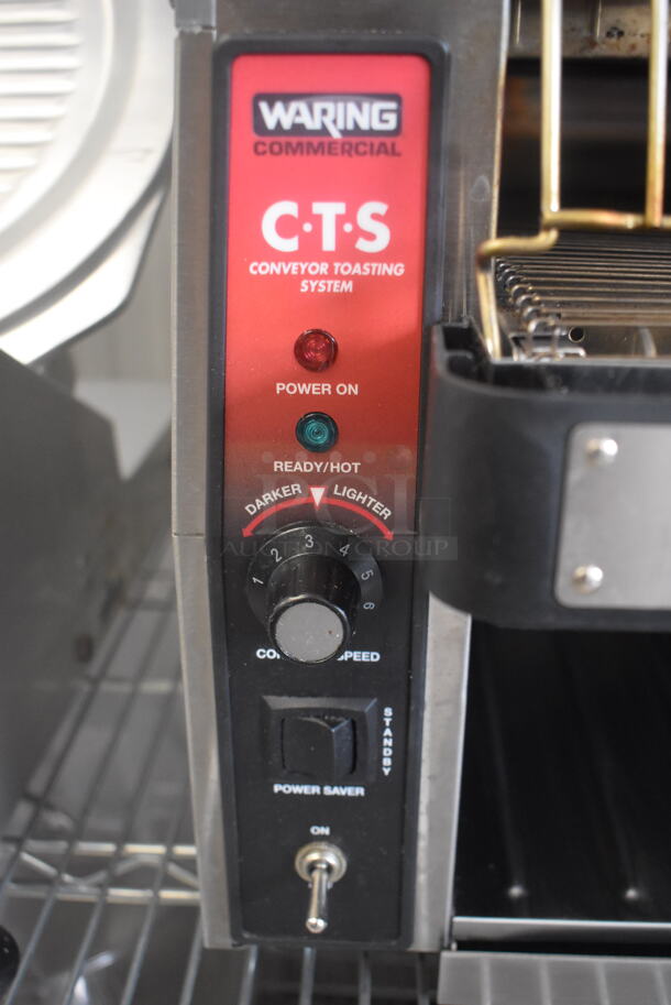 Waring CTS1000 Commercial Countertop Conveyor Toaster 120 Volt 1 Phase. Tested and Working!  - Image 7 of 9