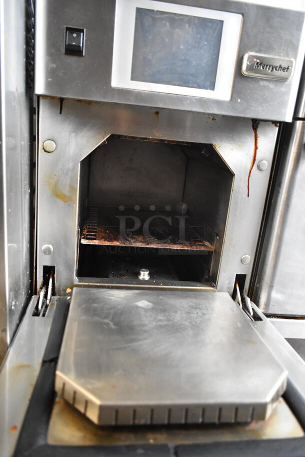 2014 Merrychef eikon e2 Stainless Steel Commercial Countertop Electric Powered Rapid Cook Oven. 208/240 Volts, 1 Phase.  - Image 4 of 7