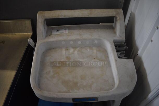 Ecolab Portable Cleaning Station w/ Vacuum on Commercial Casters. 25x27x43 - Image 3 of 7