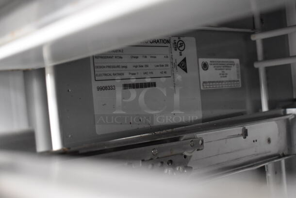 Beverage Air WTRD27A-2 Stainless Steel Commercial 2 Drawer Undercounter Cooler on Commercial Casters. 115 Volts, 1 Phase. 27x29x36. Tested and Working! - Image 8 of 10