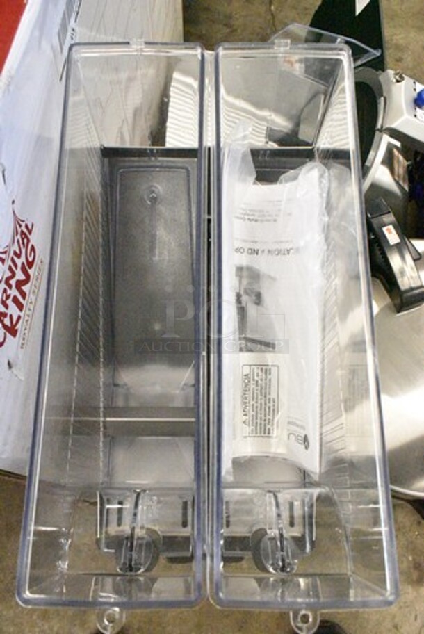 BRAND NEW SCRATCH AND DENT! 2024 Bunn MHG BrewWISE MHG Stainless Steel Multi Hopper Coffee Grinder with Removable Hoppers. 120 Volts, 1 Phase. Tested and Working! - Image 3 of 6