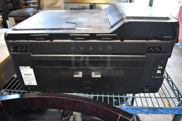 Epson C441A WF-7510 Countertop Scanner Copier Printer Fax Machine. 22x19x12 - Image 5 of 6