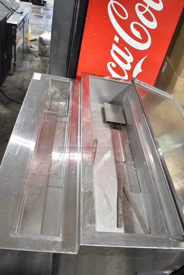 Randell Stainless Steel Commercial Pizza Prep Table. Tested and Powers On But Does Not Get Cold - Image 6 of 12