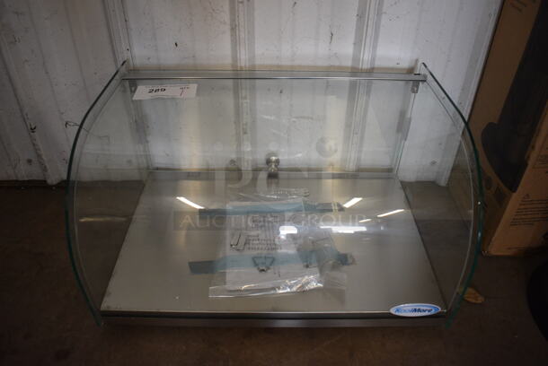 BRAND NEW! KoolMore Model DC-1C Glass Countertop Dry Display Case Merchandiser. 22x15x12