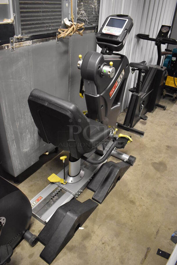 SciFit Metal Commercial Floor Style Stationary Exercise Bicycle. 27x65x59. Tested and Working! - Image 2 of 7