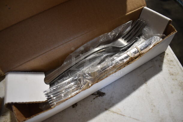 36 BRAND NEW! Stainless Steel Forks. 7". 36 Times Your Bid! - Image 3 of 3