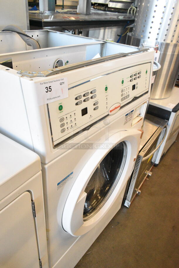 BRAND NEW SCRATCH AND DENT! Speed Queen Front Load Combo Washer and Dryer. 120/208-240 Volts.  - Image 7 of 7