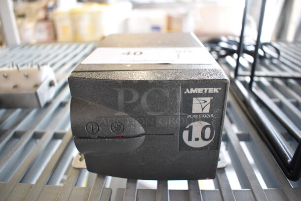 Powervar Model ABC100-11W Power Conditioner. 5.5x7x3.5 - Image 1 of 3