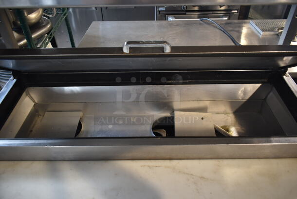 2016 True TPP-44D-2 Stainless Steel Commercial Pizza Prep Table w/ 2 Drawers on Commercial Casters. 115 Volts, 1 Phase. Tested and Powers On But Does Not Get Cold - Image 6 of 9